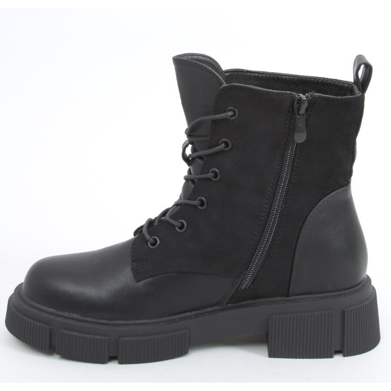 Botas Provo Black con suela gruesa negro 1