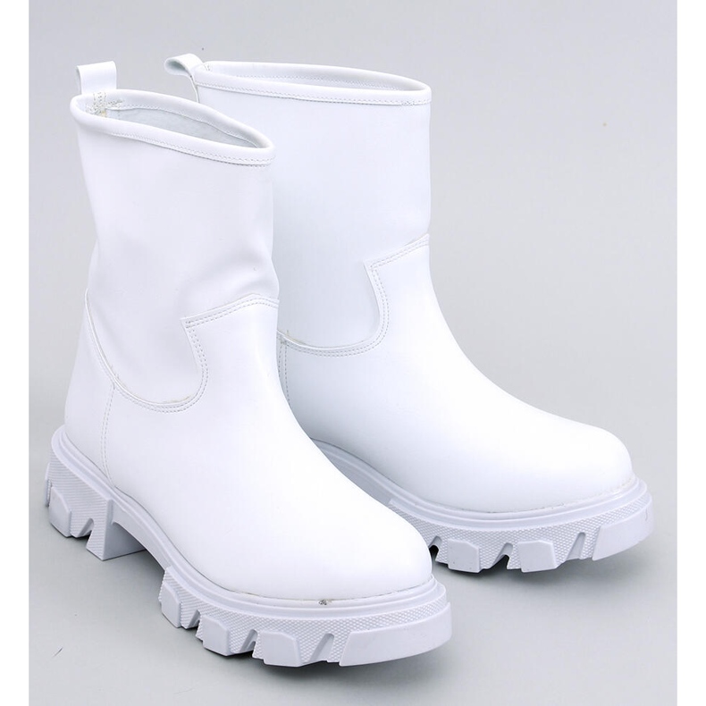 Botas Grants Bianco con suela gruesa. blanco 1
