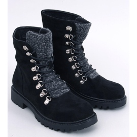 Leggs Botas negras con cordones negro 1