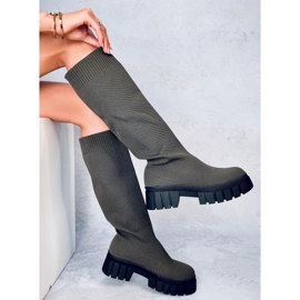 Botas con parte superior flexible Tapp Green verde 4