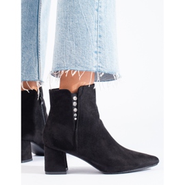Botines mujer Shelovet ante negro 2