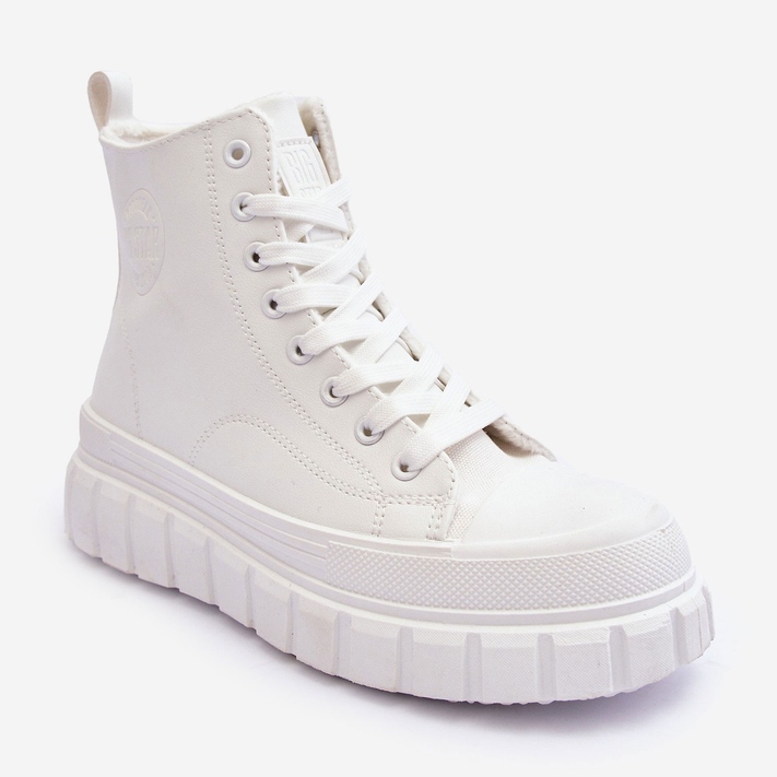 Zapatillas Deportivas De Piel Con Aislamiento Y Cremallera Big Star MM274624 Blanco 1