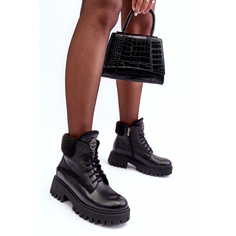 Botas Mujer Piel Negro Lemar Vergo 1