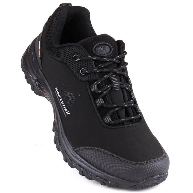 Zapatillas deportivas American Club M AM933 softshell negro 1