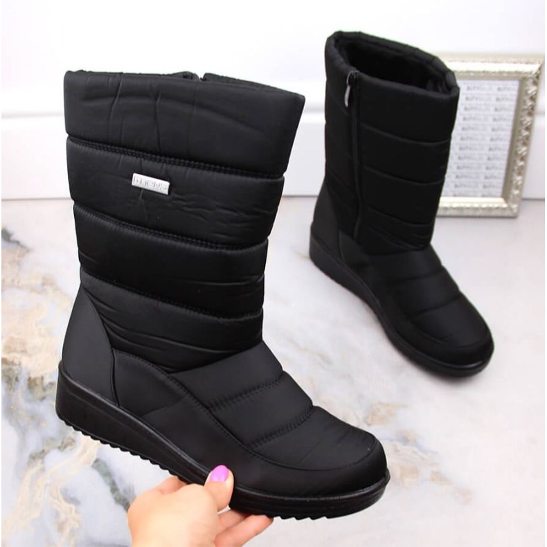 Botas de nieve altas News W EVE436A negro 1