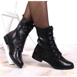 Botas con cremallera aislante Jezzi W JEZ376A, negro 3