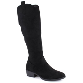 Botas aislantes de ante negro Jezzi W JEZ409A 1