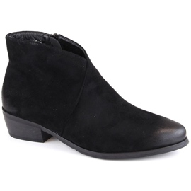 Potocki W WOL178A botines de ante, negro 1