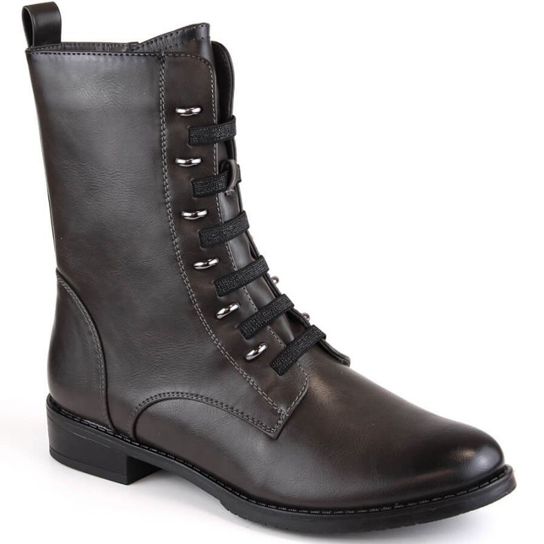 Botas aislantes con cremallera Jezzi W JEZ376C, gris 1