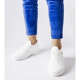 Zapatillas sin cordones Callimaco blancas blanco 1