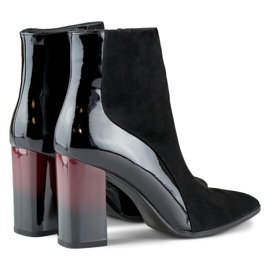 Botas elegantes de tacón alto para mujer. negro 3
