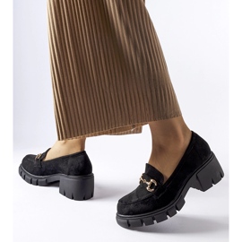 Zapatos tacón Irmina negros 1