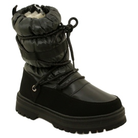 Evento Botas de nieve para niñas impermeables Miss Evalo 23DZ23-6585 Negro 1