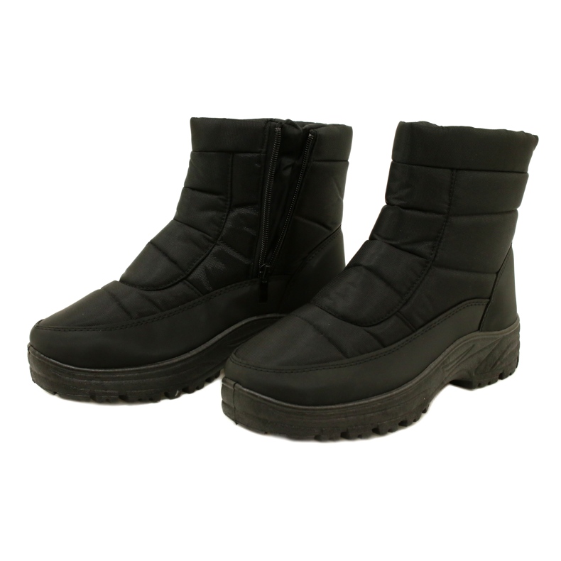 News Botas de nieve aisladas para hombres para el control deslizante de noticias 23mn26-4997 negro 3