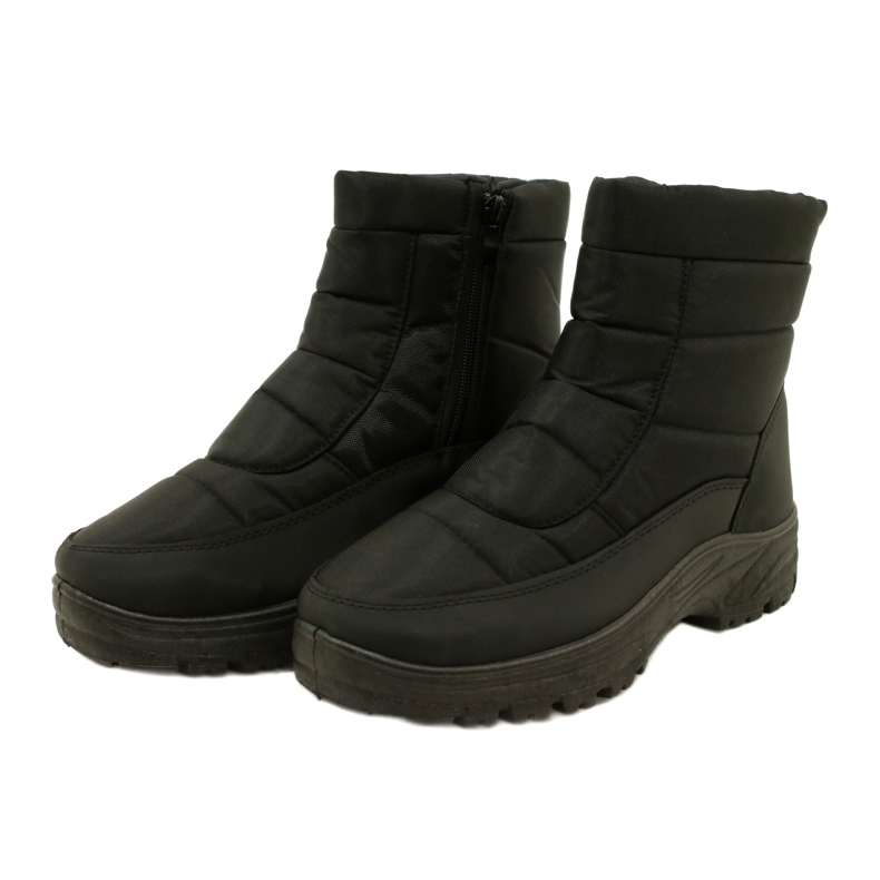 News Botas de nieve aisladas para hombres para el control deslizante de noticias 23mn26-4997 negro 2