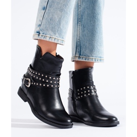 Botines Shelovet negros con cuña oculta 1