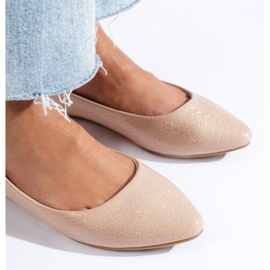 Bailarinas de mujer beige de Shelovet 2