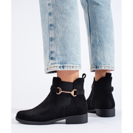Botas mujer Shelovet ante negro 3