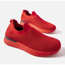 Zapatillas slip on rojas para hombre de Gaidano rojo 1