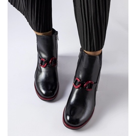 Botines negros Castione 58126 Negro 2