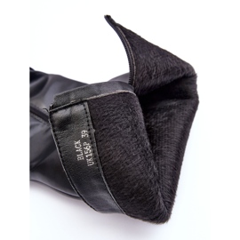 Botas hasta la rodilla de piel elegantes, Felsha negra negro 7
