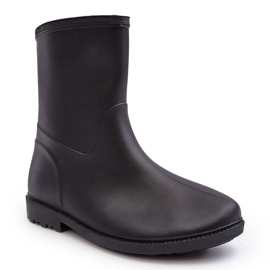 PS1 Botas de agua clásicas sin cordones para mujer negro Solihia 6