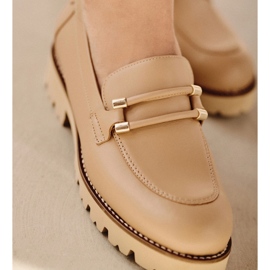 Marco Shoes Mocasines ligeros beige 7