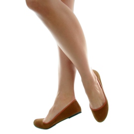 Bailarinas con ribete A310 camel marrón 3