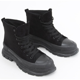 Deportivas tobilleras de mujer Yara Black negro 3