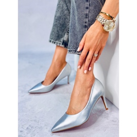 Tacones clásicos Shannon Silver plata 2