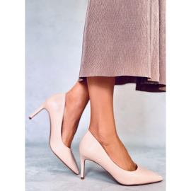 Tacones clásicos Shannon Beige 3