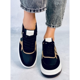 Zapatillas Boyd negras con plataforma negro 1