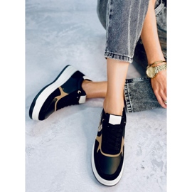 Zapatillas Boyd negras con plataforma negro 4