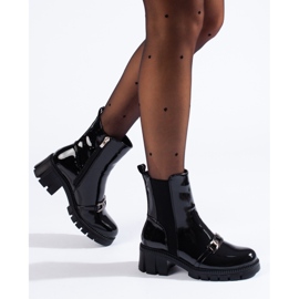 W. Potocki Botas Jodhpur mujer lacadas Potocki negro 1 W. Potocki Botas Jodhpur mujer lacadas Potocki negro 1