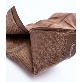 Botas de tacón alto de ante en beige de Kilrenita 7