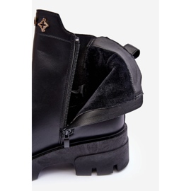 Botas Chelsea de mujer con adornos, Black Lobb negro 2