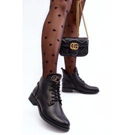 PH2 Zapatos Mujer Piel Con Adorno, Negro Attiame 8