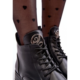 PH2 Zapatos Mujer Piel Con Adorno, Negro Attiame 6