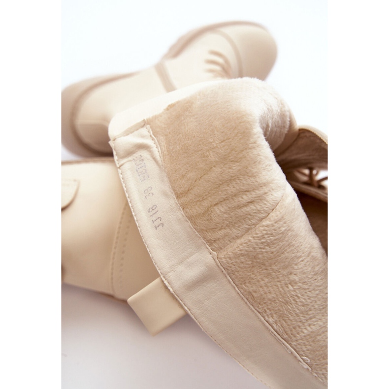 PS1 Botas por encima de la rodilla con cordones y aislamiento Bergdis beige 2 PS1 Botas por encima de la rodilla con cordones y aislamiento Bergdis beige 2