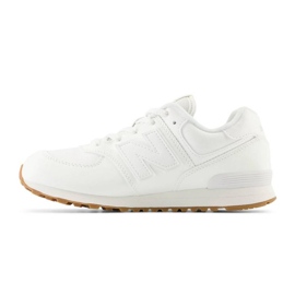 Zapatillas New Balance Jr GC574NWW blanco 2