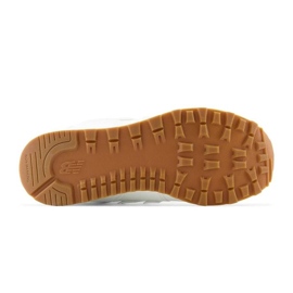 Zapatillas New Balance Jr GC574NWW blanco 5