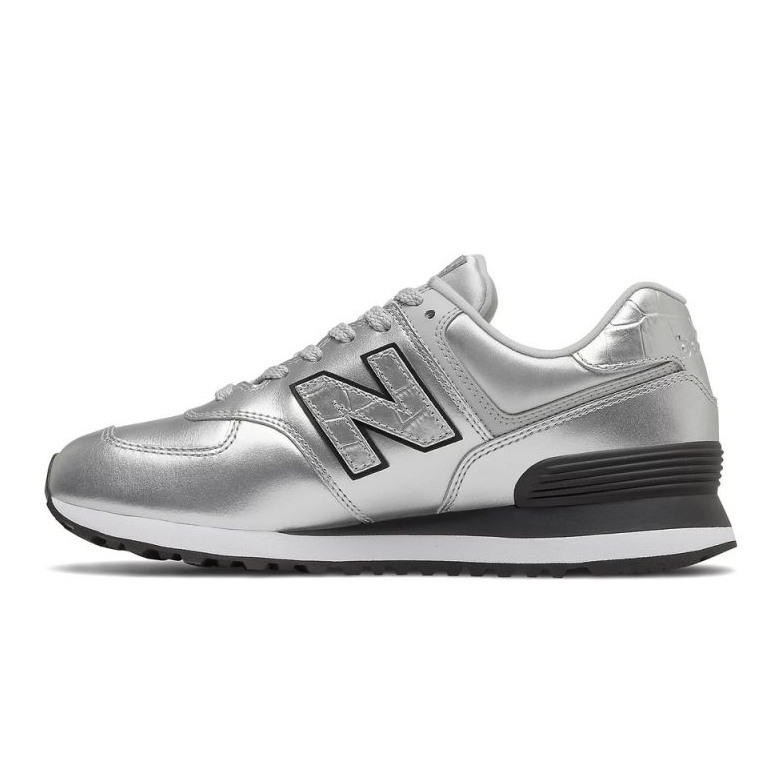 Zapatillas New Balance W WL574PN2 plata 1 Zapatillas New Balance W WL574PN2 plata 1