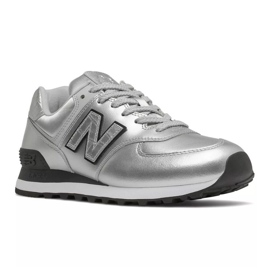 Zapatillas New Balance W WL574PN2 plata 2