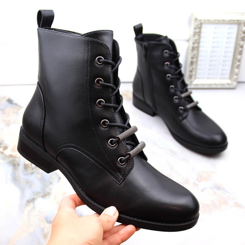 Botas aislantes de mujer negras S.Barski HY75-10 negro 1