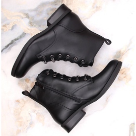 Botas aislantes de mujer negras S.Barski HY75-10 negro 3