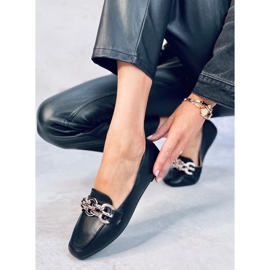 Mocasines de mujer Bianca Black negro 5