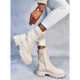 Tamas Bolso cordones beige 3