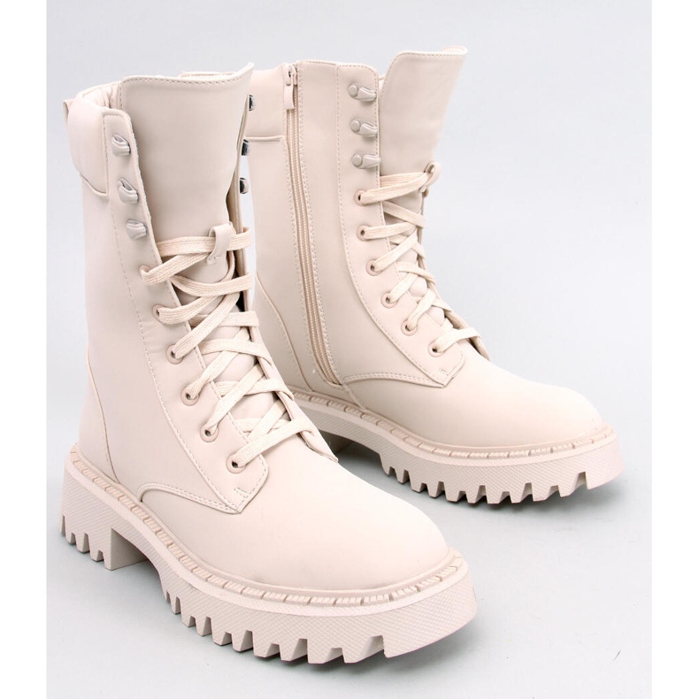 Tamas Bolso cordones beige 1