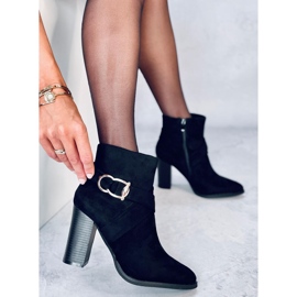 Janisa Botines tacón negro 2