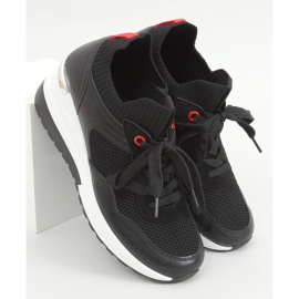 Deportivas cuña Fenix ​​negras negro 1
